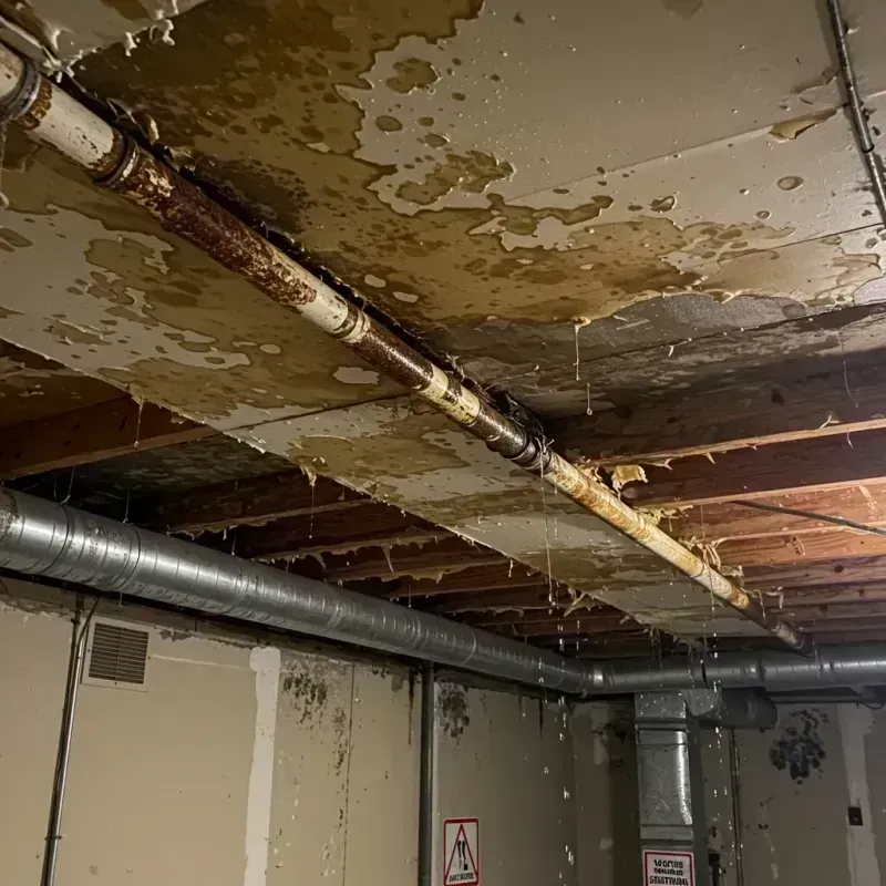 Ceiling Water Damage Repair in Danvers, IL