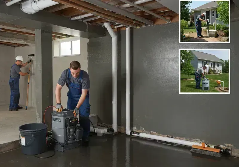 Basement Waterproofing and Flood Prevention process in Danvers, IL